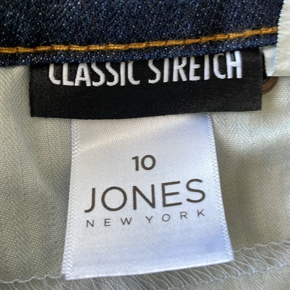 ♥️Jones New York♥️Bleecker Skinny Blue Denim Jeans size (10) - Picture 9 of 10